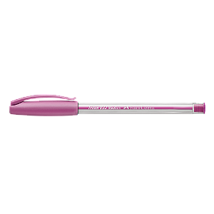 Caneta Esferográfica Faber-Castell Trilux Colors 1.0mm Rosa 1 uni