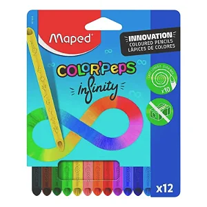 Lápis De Cor Color’Peps Infinity 12 Cores  - cx 12 uni
