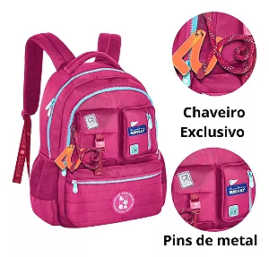 Mochila Luluca Soft Oficial Clio Lançamento - 1 uni