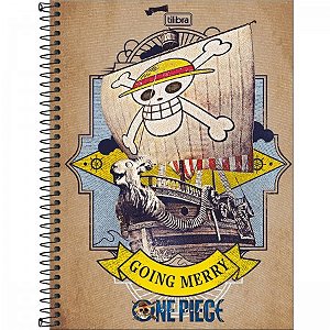 Caderno Universitário Espiral One Piece Netflix 10 Matérias 160 Folhas - Tilibra