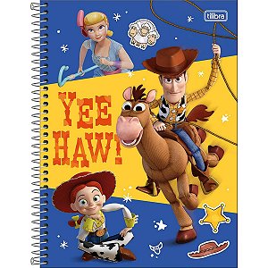 Caderno Espiral Universitário 1 Matérias Toy Story 80 Folhas - Tilibra (Opc 2)