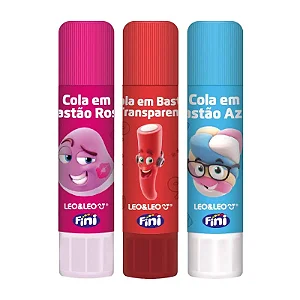 Cola Bastão Colorida 10Gramas Fini - Leo&Leo 1 Uni