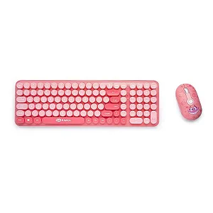 Combo Mouse e Teclado Fini Wireless com Mini Receptor Letron
