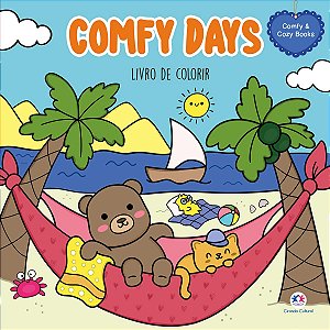 Cozy time para colorir - capa 2
