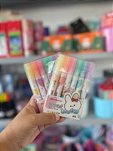 Mini Marca texto fofinhos - 6 un