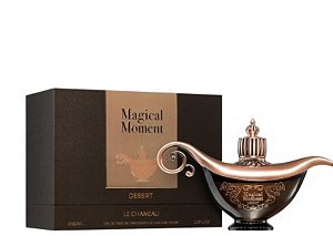 Magical moment. desert