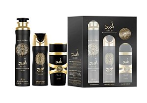 kit Asad Lattafa 3 pçs