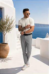 Camiseta Cotton texturizado