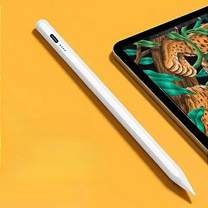 Caneta Stylus Touch Para Apple Pencil iPad Pro Air Profissional Universal Alta Precisão Branco