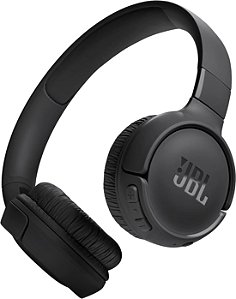 Fone de Ouvido Sem Fio JBL Tune 520BT, Bluetooth, com Microfone, Preto - JBLT520BTBLK