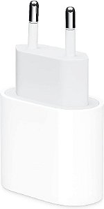 Apple Carregador iPhone USB-C 20W - MHJG3BZ/A Compatível com Iphone SE, 7, 8, X, 11, 12, 13, 14, Iphone 15, 15 Plus, 15