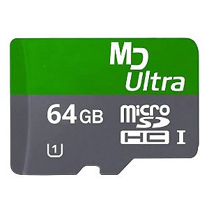 Cartão de Memória 64GB MicroSD MicroSDHC MicroSDXC MasterDrive Ultra Rápido