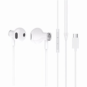 Xiaomi Fone de Ouvido Mi Dual Driver Earphones Tipo C