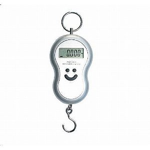 Mini Balança Digital de Mão Com Gancho STC-01 Até 50KG