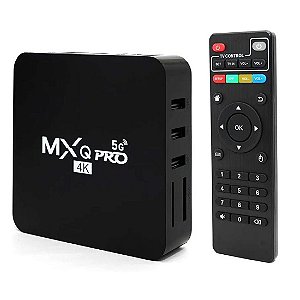 Conversor Smart TV BOX MXQ PRO 4K 5G 512GB de Memória e 64GB de RAM Android 13.1