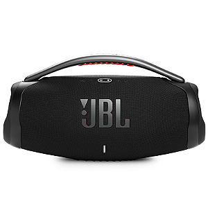 JBL Boombox 3 Caixa de Som Bluetooth IPX7, Bivolt PRETO