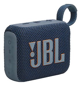 Caixa de Som Bluetooth JBL GO4 IPX7, À Prova d'água - Azul