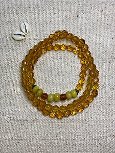 Guia de Oxum (cristal)