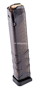 CARREGADOR POLIMERO PRETO TRANSPARENTE 9X19MM FIRE EAGLE