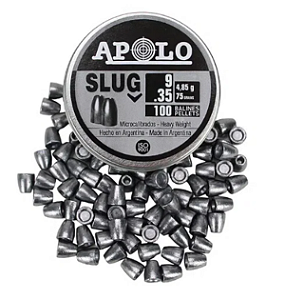Chumbinho Apolo Slug Cal 9.35mm 100un