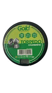 Chumbinho Gold Torpedo Cal.177 4.5mm 250un