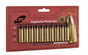 MUNIÇÃO CBC .38SPL +P EXPO 158 GR