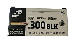 MUNIÇÃO CBC 300 BLACKOUT ETOG 123GR C