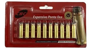 MUNIÇÃO CBC 380AUTO EXPO 95GR BLST C.
