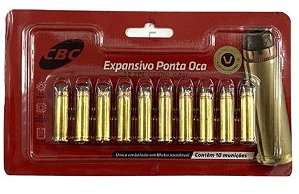 MUNIÇÃO CBC 38SPL EXPO +P 158GR BLST C
