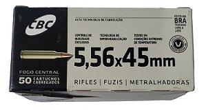MUNIÇÃO CBC 556X45 COMUM M193 (TREINA) C