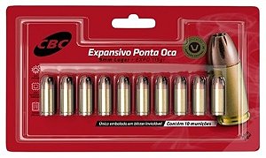 MUNIÇÃO CBC 9MMLUGER EXPO 115GR BLIS C