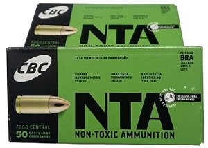 MUNIÇÃO CBC 9MMLURGER EOOG 124GR NTA C