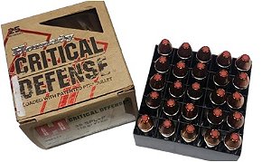 MUNIÇÃO HORNADY 38SPL FTX+P 110GR C.DEF C