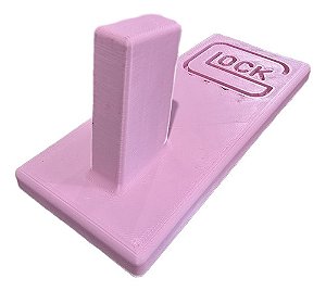 Suporte Stand De Mesa Pistola Glock Monofilar