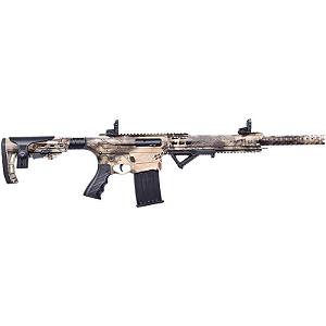 Espingarda KHAN AX-2 Monoblock Camuflado - Semi Auto 18,5" CAL 12 CBC
