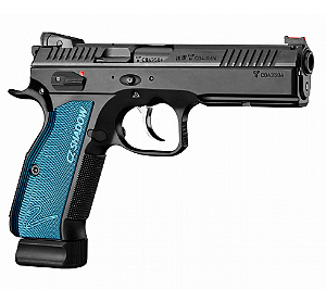 PISTOLA CZ SHADOW 2 OXIDADA TALA AZUL CAL.9MM
