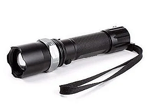 Lanterna Tática Swat 38000w Zoom Bateria Led Sinalizador + Carregador
