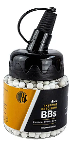 Bbs Airsoft Rossi 0.20g 6mm 1000un Esferas Plásticas Munição Lata