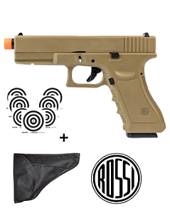 AIRSOFT PIST. VG V17 TAN G.GAS BLOWBACK 6,0MM CB898