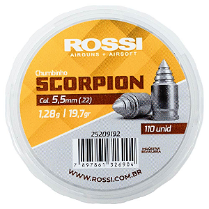 CHUMBINHO ROSSI SCORPION 5,5MM (110 UN)