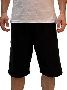 Bermuda de Tactel Preta