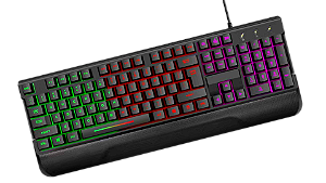 TECLADO GAMER BPC-K7038 COM ILUMINAÇÃO RAINBOW