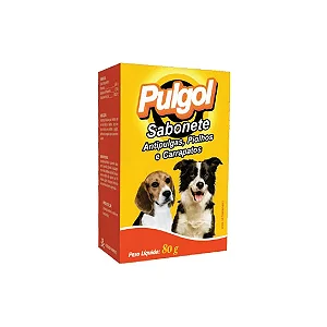 SABONETE PULGOL ANTIPULGAS PIOLHOS E CARRAPATOS