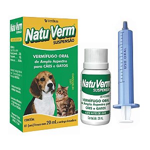 NATU VERM SUSPENSÃO 20ML