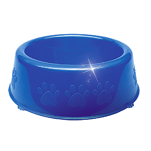 COMEDOURO PARA CÃES PEROLIXADO LUXO G 2750ML