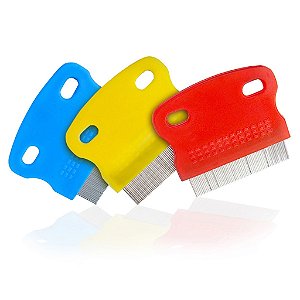 PENTE FINO ANTI PULGAS PARA CÃES- VERMELHO