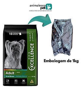 RAÇÃO DOG EXCELLENCE SUPER PREMIUM ADULTO RAÇAS PEQUENAS