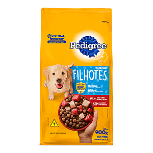 RAÇÃO PEDIGREE FILHOTES 900G