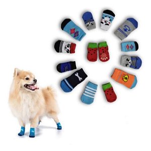 MEIAS PET ANTIDERRAPANTE