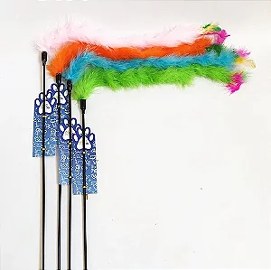 VARETA PARA GATOS PLUMAS